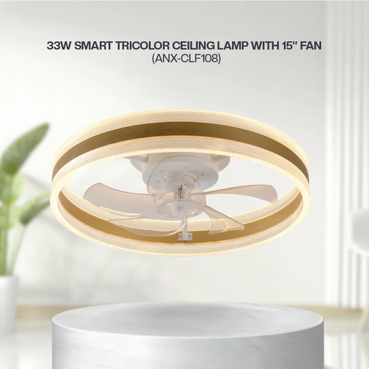 NXLED Ceiling Lamp With Fan (ANX-CLF108)