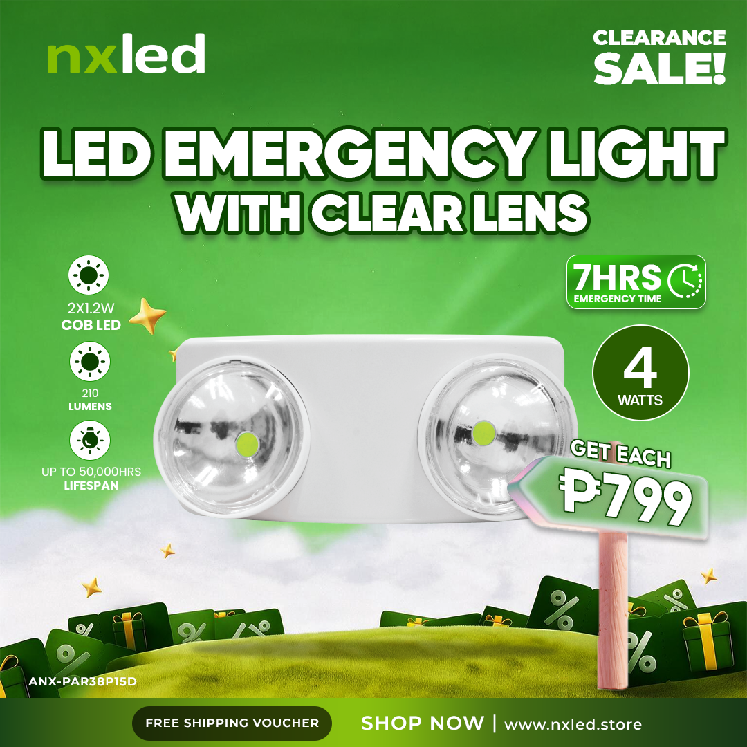 NXLED Emergency Light 4W (ANX-CS504)
