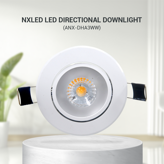 NXLED LED Directional Downlight (ANX-DHA3WW)