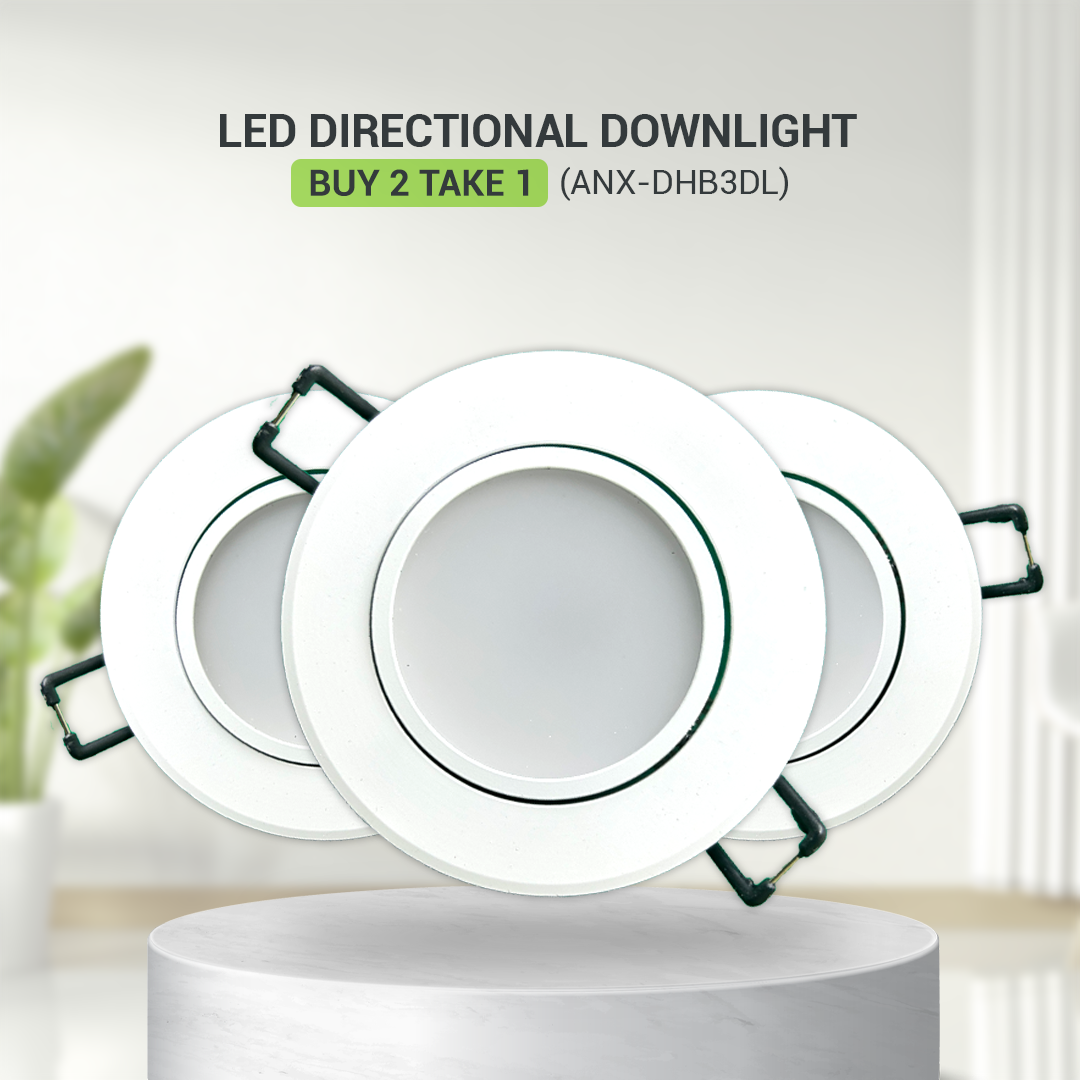BUY 2 GET 1Nxled 3w LED Directional Downlight (ANX-DHB3DL)