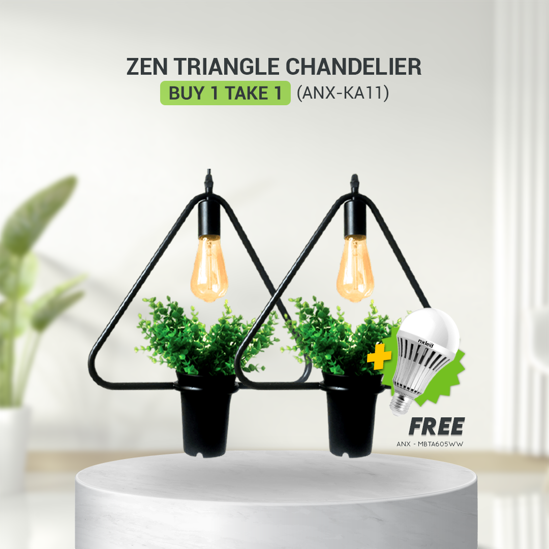 BUY 1 TAKE 1 Nxled Chandelier Zen Triangle (ANX-KA11)