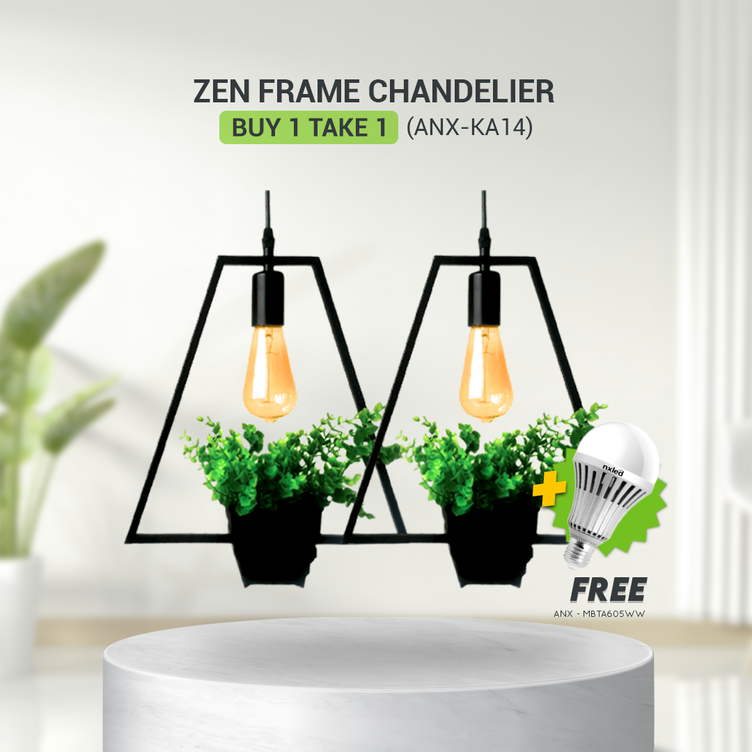 BUY 1 TAKE 1 Nxled Chandelier Zen Frame (ANX-KA14)