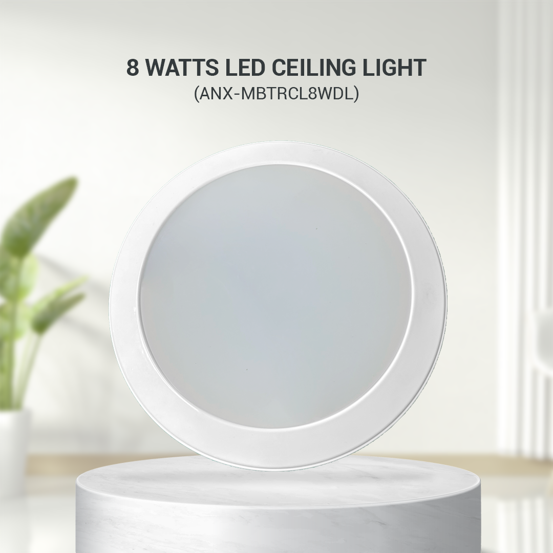 NXLED 8W LED CEILING LIGHT (ANX-MBTRCL8WDL)
