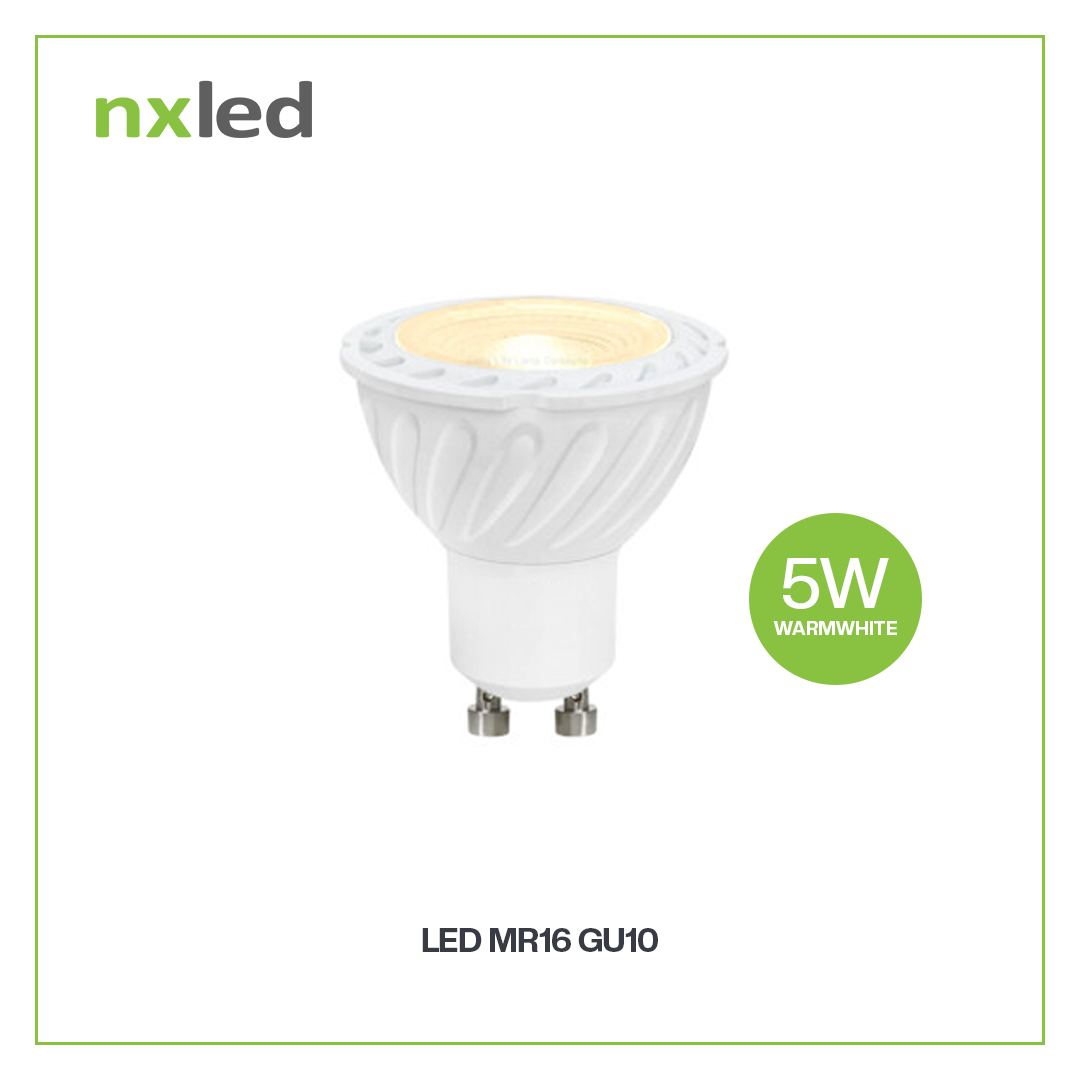 Nxled LED MR16 GU10 5W Warm White
