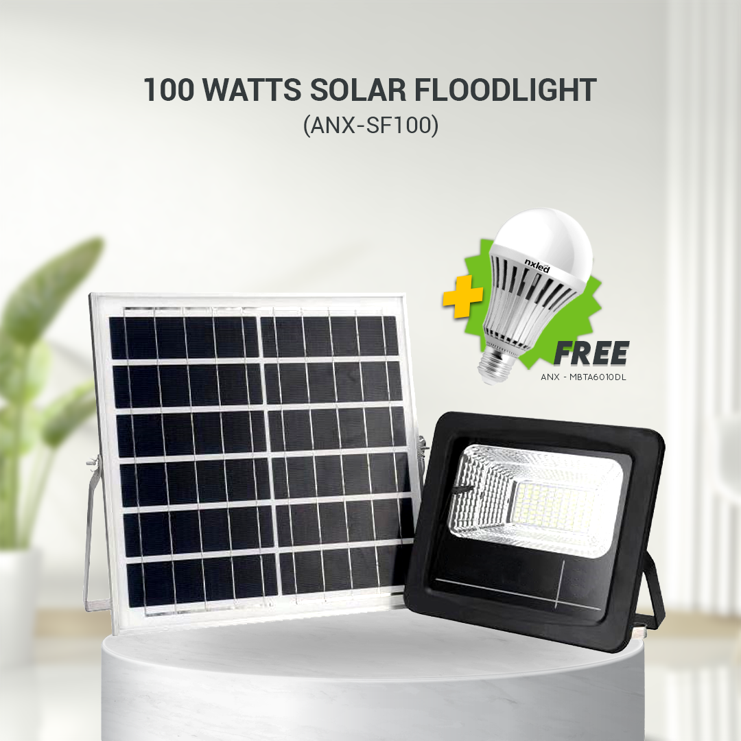 Nxled 100W Solar Floodlight (ANX-SF100)