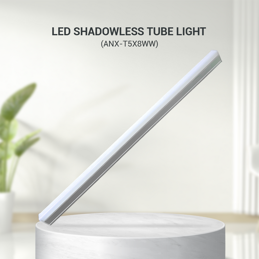 Nxled 8W LED Shadowless Tube Light (ANX-T5X8WW)