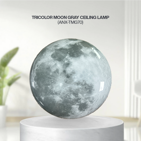 NXLED Tricolor Moon Gray Ceiling Lamp 70W ( ANX-TMG70 )