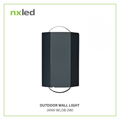 NxLed Outdoor Wall Light (ANX-WL08-2W)