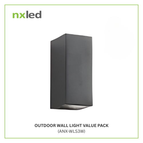 NxLed Outdoor Wall Light (ANX-WLS3W)