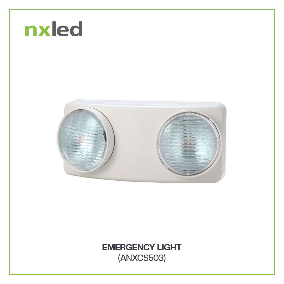 Nxled Emergency Light (6 LEDS/ Lamp Heads)