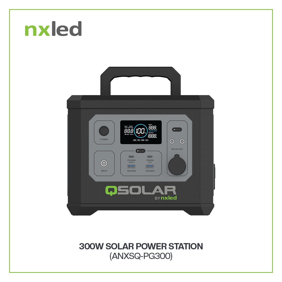 NxLed QSOLAR Power Station 300W (ANXSQ-PG300)