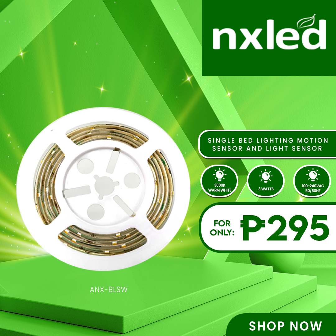 Nxled Single Bed Lighting Motion Sensor and Light Sensor - Warmwhite (ANX-BLSW)
