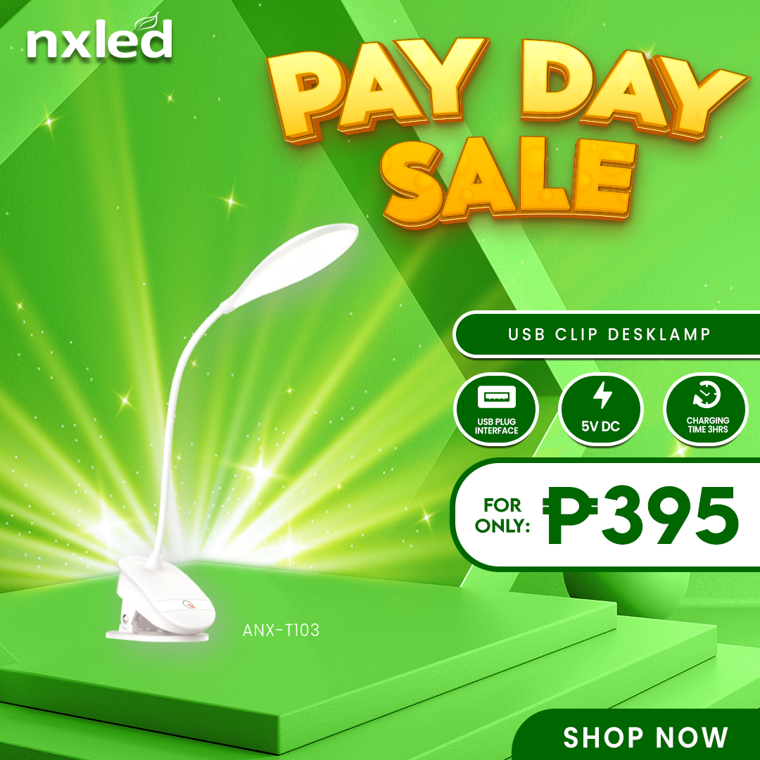 Nxled 4W Rechargeable USB Clip Desklamp Daylight (ANX-T103)
