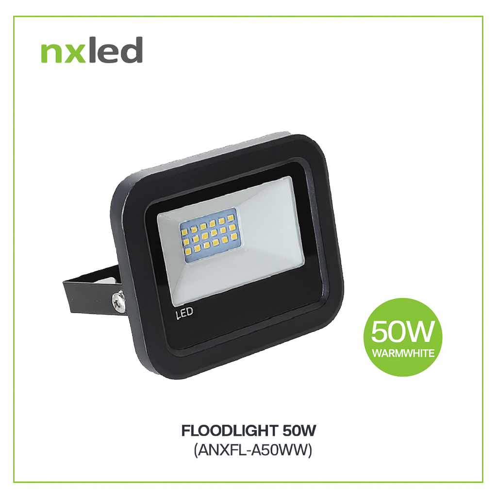 NxLed LED Flood Light A Series 50W (ANXFL-A50WW)