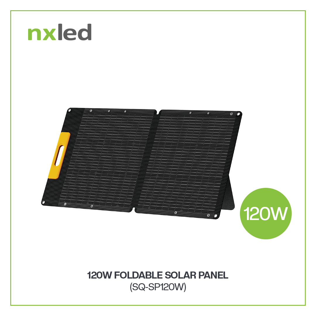 Nxled 120W QSolar Foldable Solar Panel