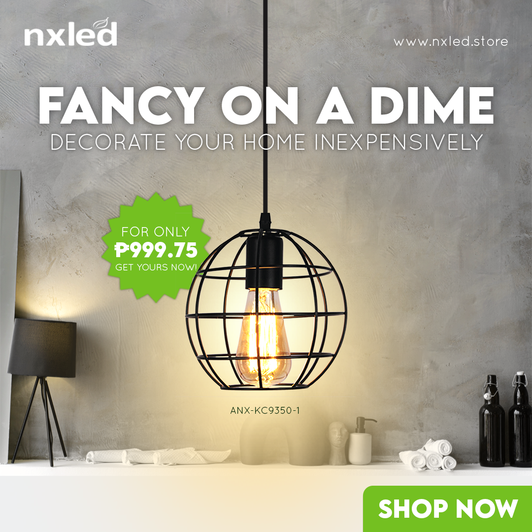 Nxled Chandelier Black (ANX-KC9350-1)