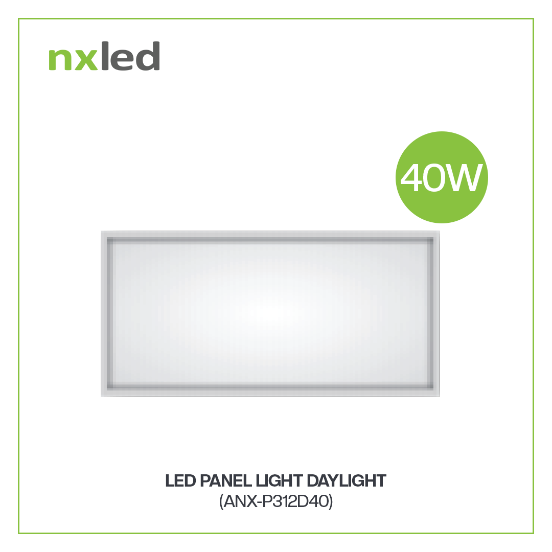 Nxled 40W LED Panel Light - Daylight