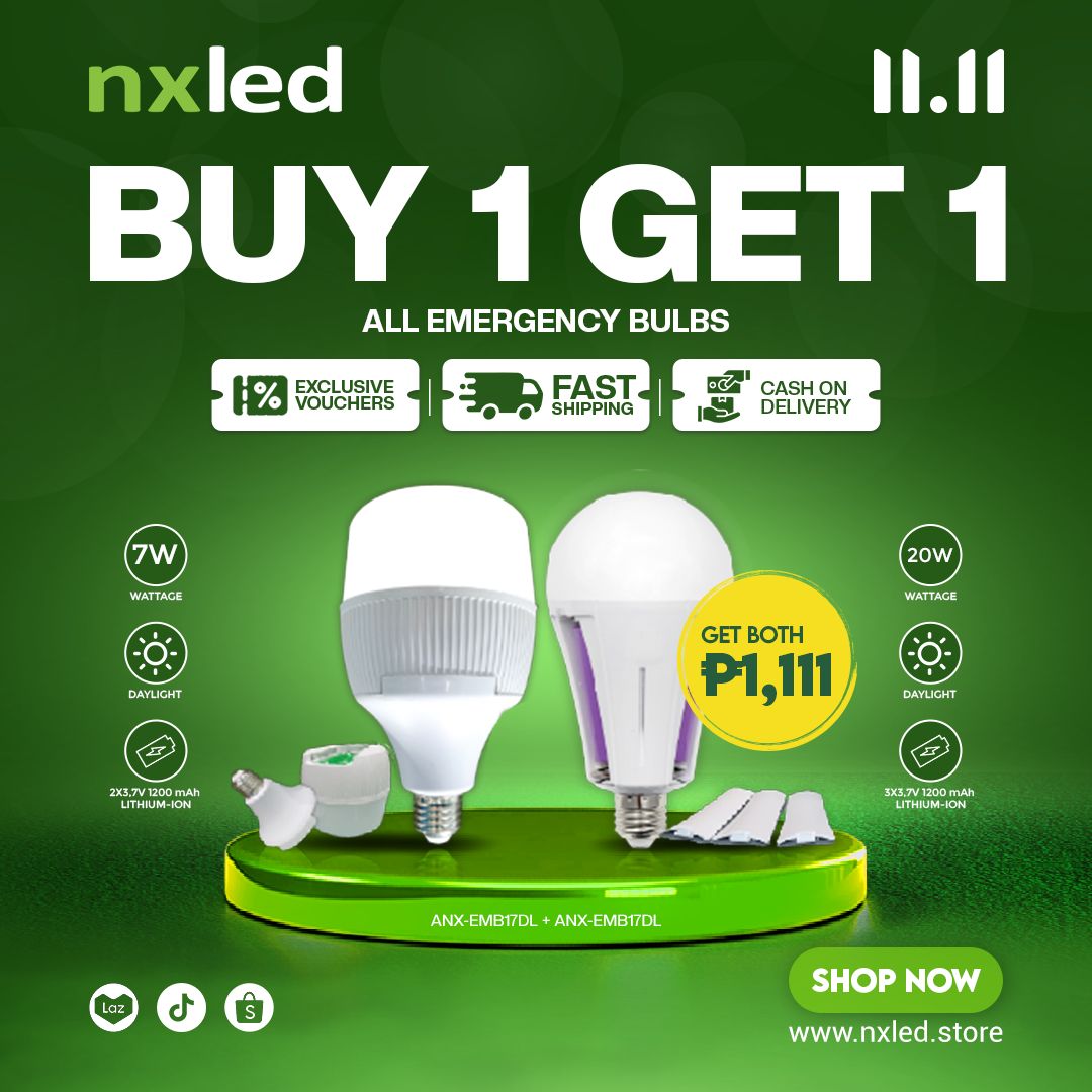 Emergency Bulbs – BUY 1 GET 1 Deal
