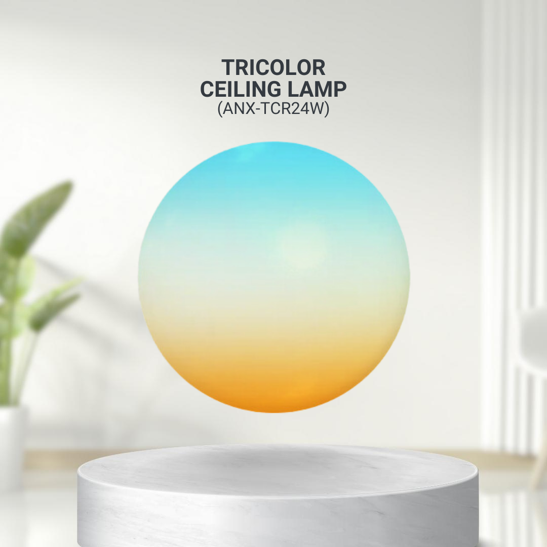 Nxled LED Tri-Color Ceiling Lamp (ANX-TCR24W)