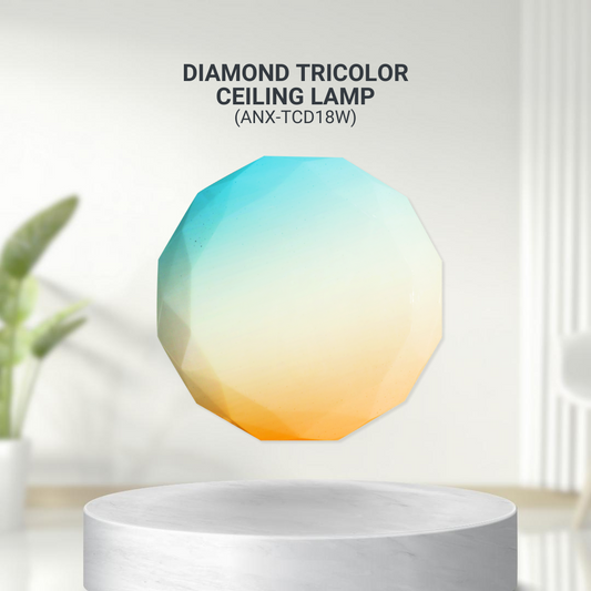 Nxled Tri-color Decorative Ceiling Lamp (ANX-TCD18W)