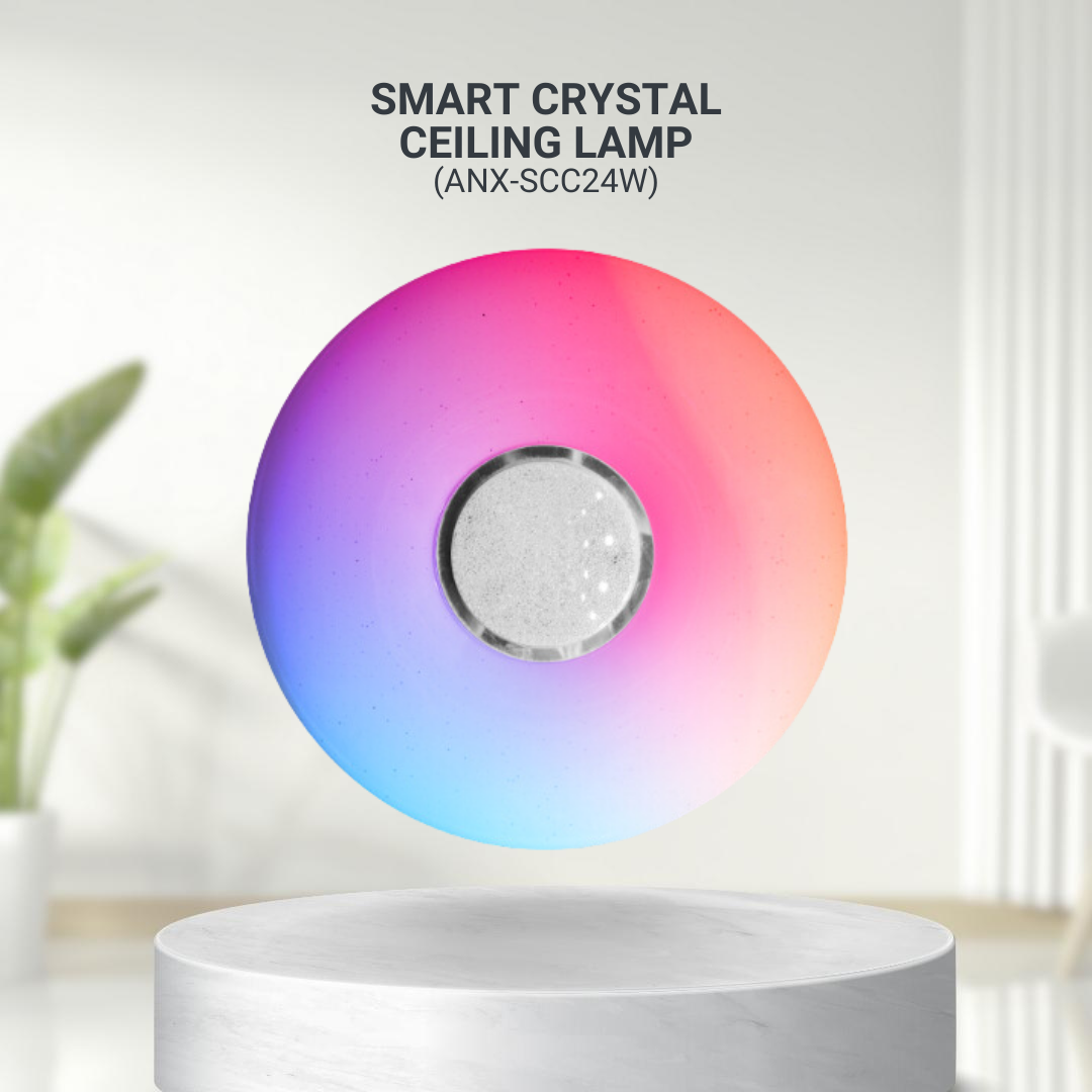 Nxled 24W Smart Crystal Ceiling Lamp (ANX-SCC24W)