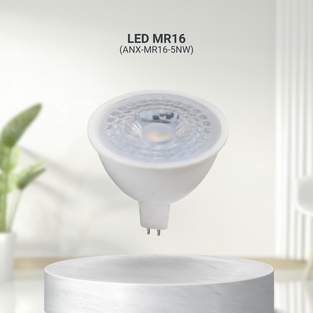 NxLed LED MR16 (Narrow Spot) - Warm White 5W (ANX-MR16-5NW)