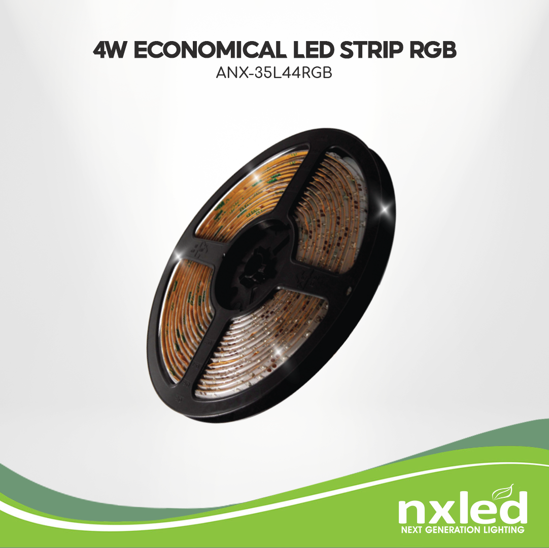 Nxled Strip Light (12V) Economical (ANX-35L44RGB)
