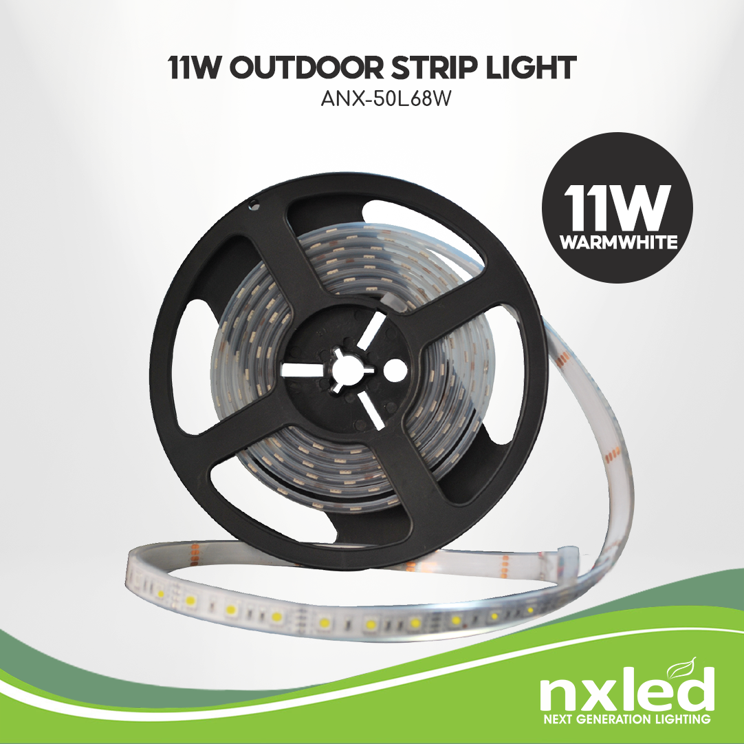 NxLed Outdoor Striplight (12V) 11W/M (ANX-50L68W)