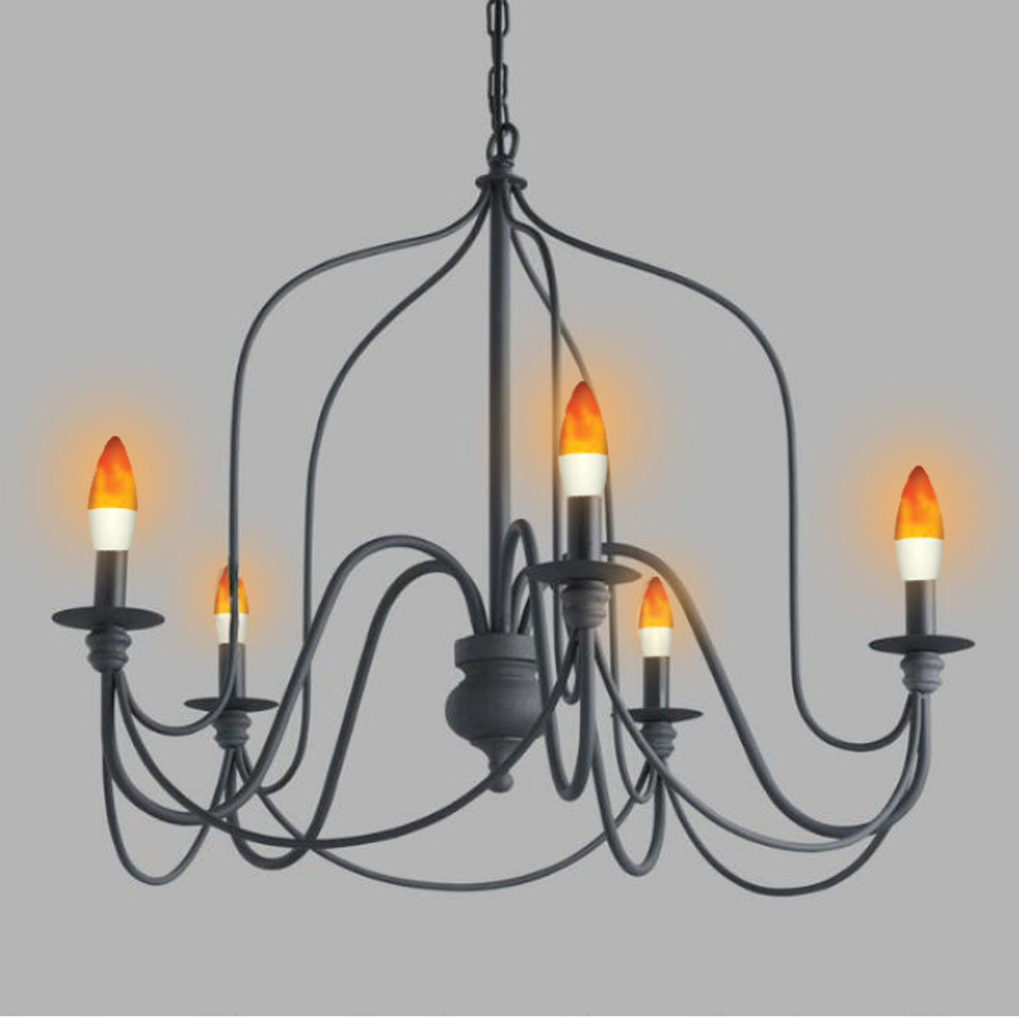 NxLed Flame Bulb - Warm White 2W (ANX-FLMC27)