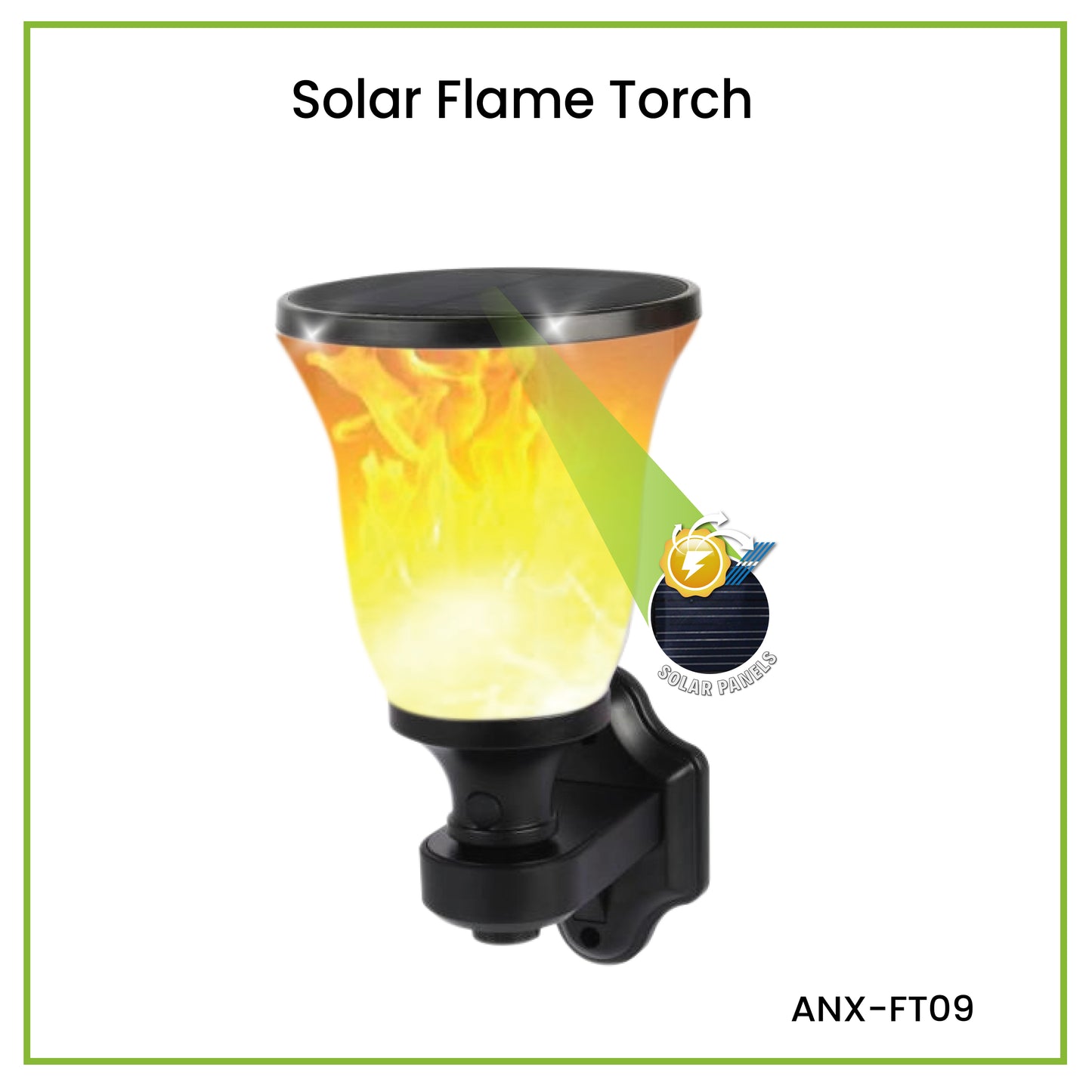NxLed Solar Flame Torch (ANX-FT09)