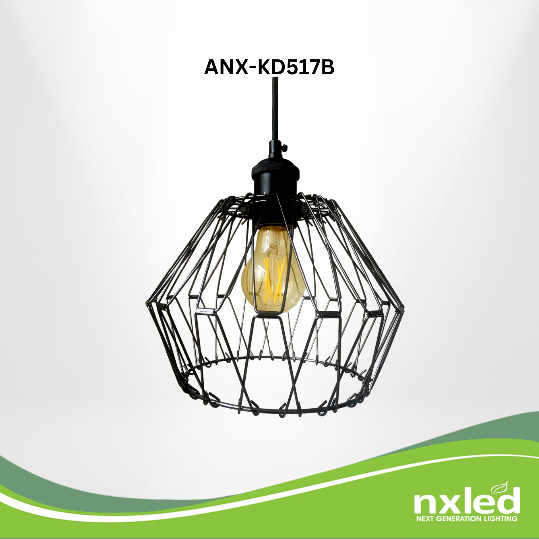Nxled Black Reshaping Chandelier - Iron (ANX-KD517B)
