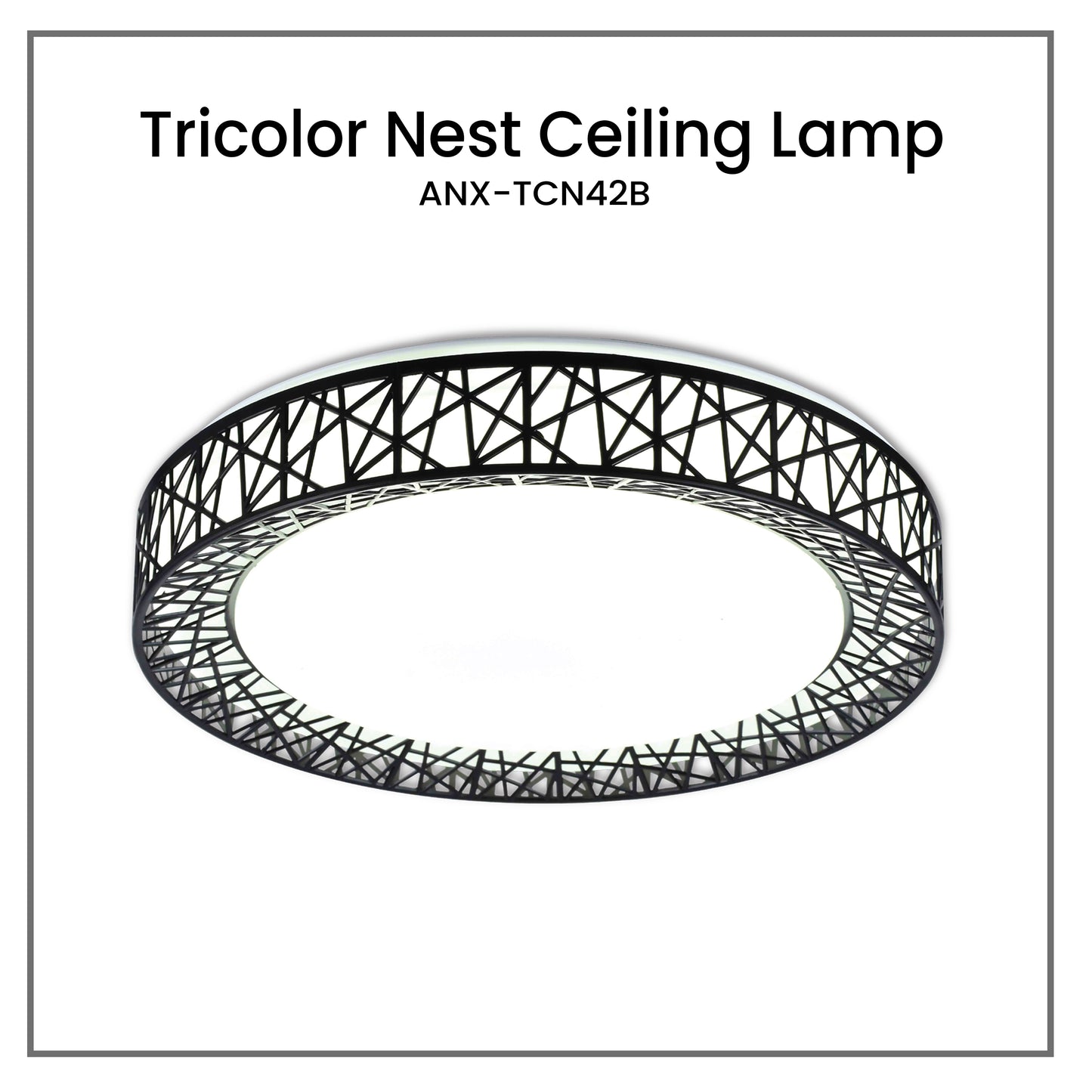 Nxled Nest Ceiling Tri-Color Light (ANX-TCN42B)