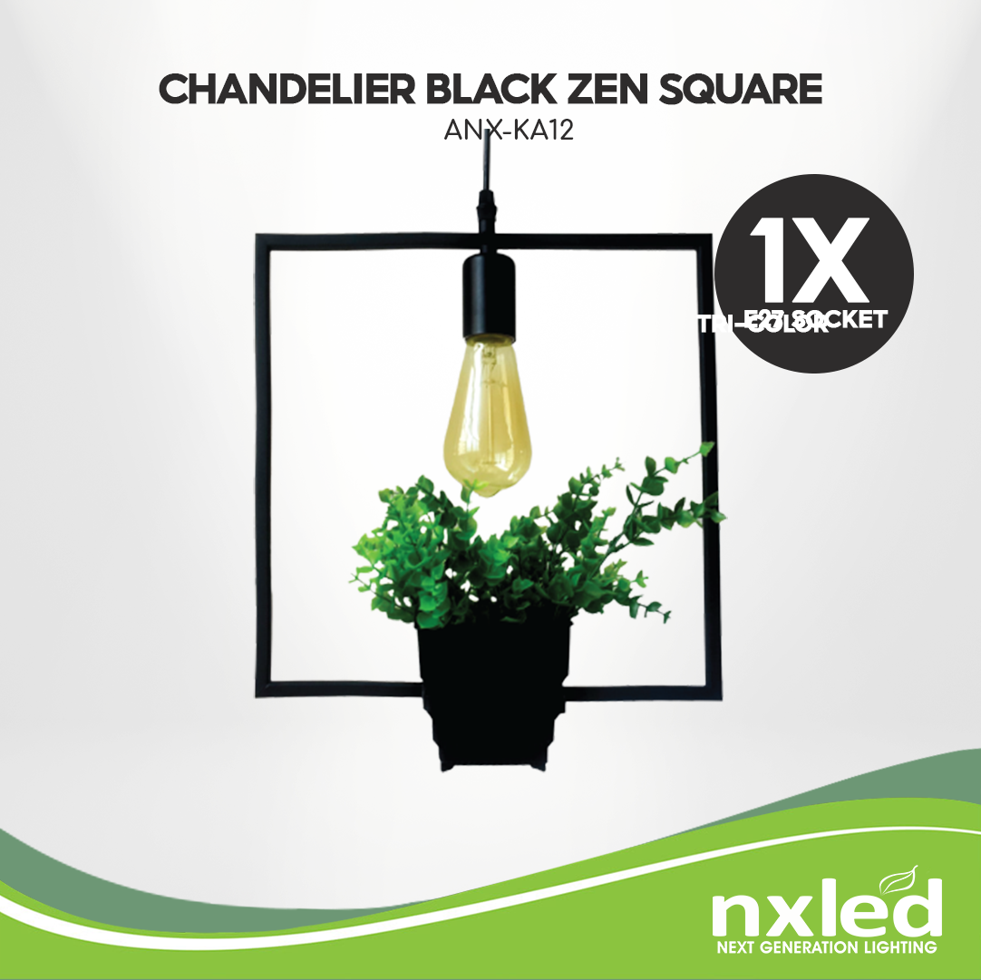 B1T1 NxLed Chandelier Zen Square Decorative Lighting (ANX-KA12)
