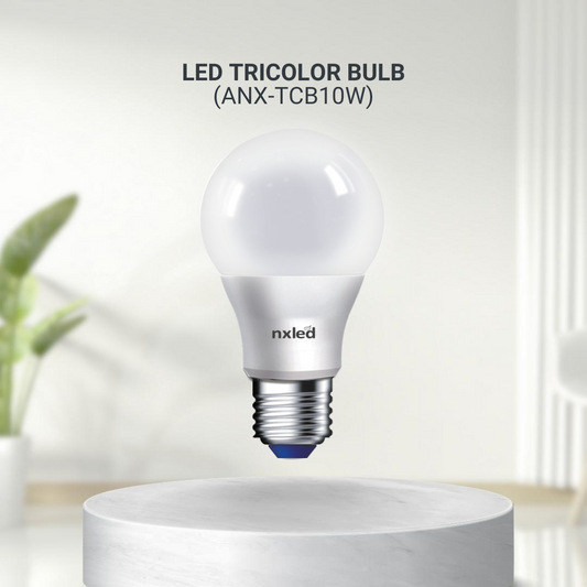 Nxled 10W LED Tri-Color Bulb (ANX-TCB10W)