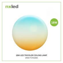 NxLed LED Tricolor Ceiling Lamp 18W (ANX-TCR18W)