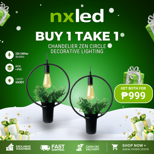 B1T1 NxLed Chandelier Zen Frame Decorative Lighting (ANX-KA15)