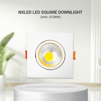 NxLed LED Square Downlight (ANX-2F3WW)