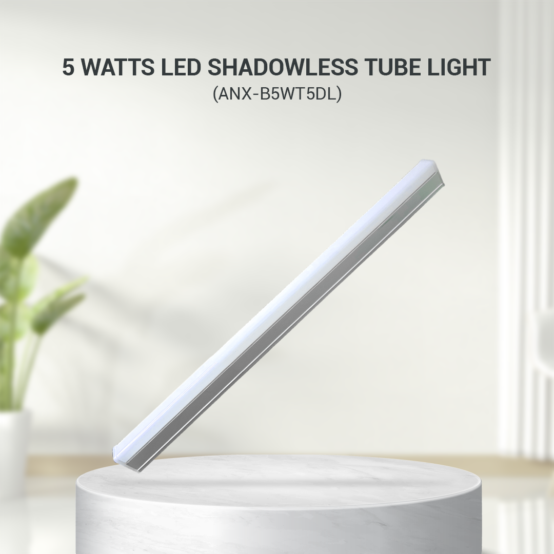 NXLED 5W LED SHADOWLESS TUBE LIGHT (ANX-B5WT5DL)