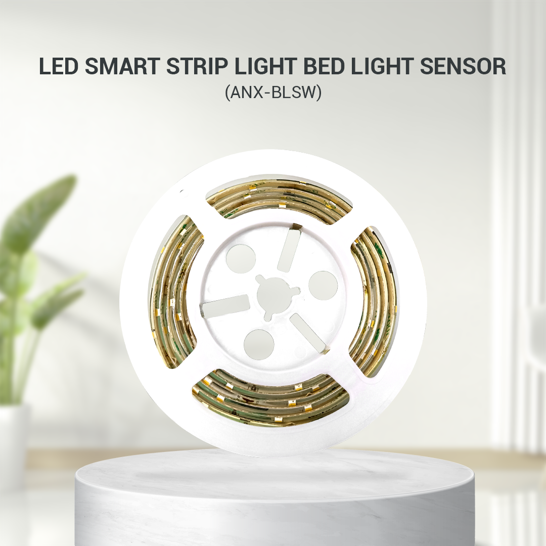 Nxled Single Bed Lighting Motion Sensor and Light Sensor - Warmwhite (ANX-BLSW)