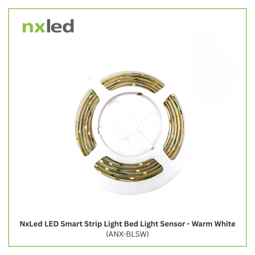 NxLed LED Smart Strip Light Bed Light Sensor - Warm White (ANX-BLSW)