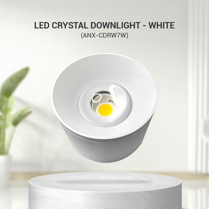 Nxled LED Crystal Downlight (ANX-CDRW7W)
