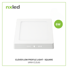 NxLed Clever Surface Lux - Square 6W (ANX-CLRSL6)