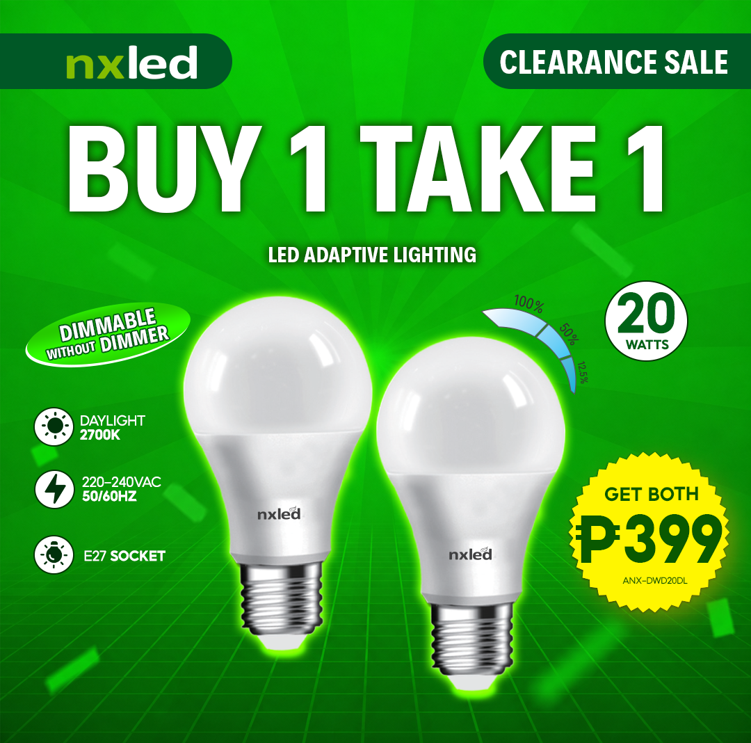 B1T1 Nxled Dimmable Bulb Without Dimmer (ANX-DWD20 WW/DL)