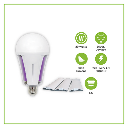 Nxled 20W Emergency Bulb - Daylight