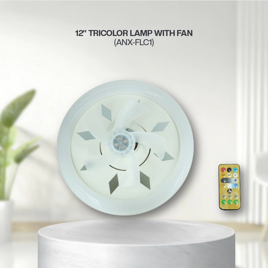 NXLED Tricolor Lamp With Fan (ANX-FLC1)