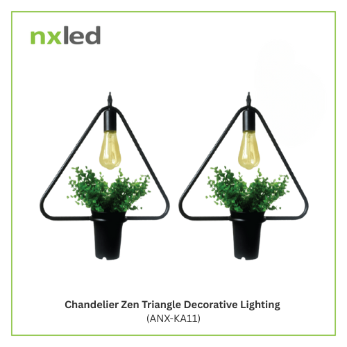 B1T1 NxLed Chandelier Zen Triangle Decorative Lighting (ANX-KA11)