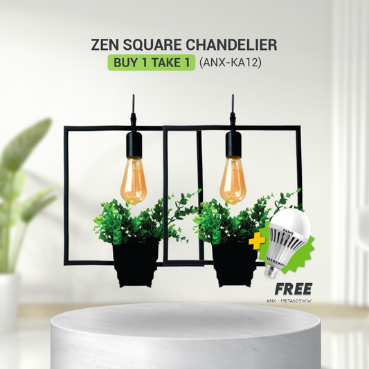 BUY 1 TAKE 1 Nxled Chandelier Zen Square (ANX-KA12)