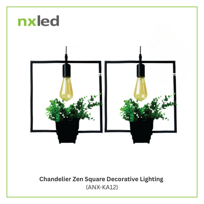 B1T1 NxLed Chandelier Zen Square Decorative Lighting (ANX-KA12)