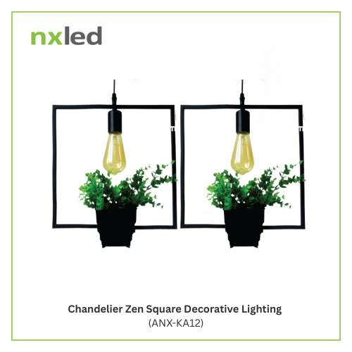 B1T1 NxLed Chandelier Zen Square Decorative Lighting (ANX-KA12)