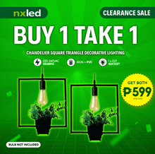 B1T1 NxLed Chandelier Zen Square Decorative Lighting (ANX-KA12)